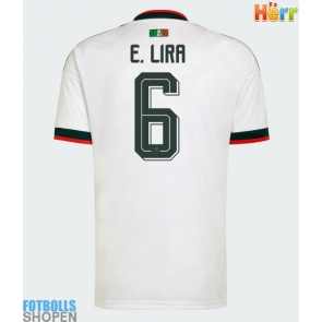 Billiga Mexiko Erik Lira #6 Bortatröja VM 2026 Kortärmad